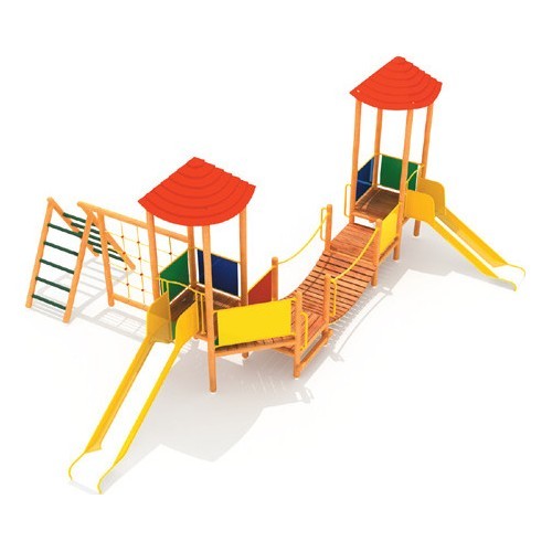 Wooden Kids Playground Model 03-E