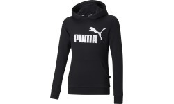 Толстовка подростковая Puma Ess Logo Hoodie Black 587030 01