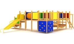 Wooden Kids Playground Model 0403B