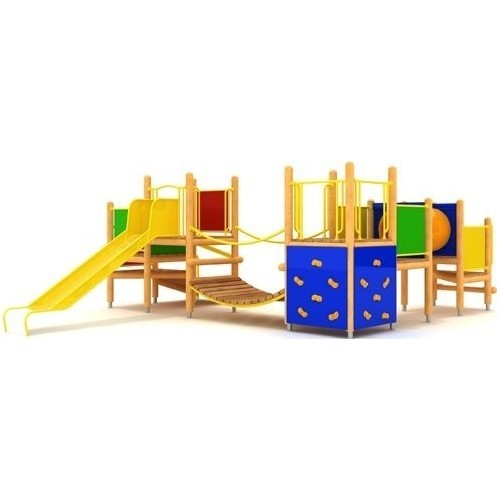Wooden Kids Playground Model 0402B