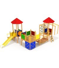 Деревянная детская игровая площадка Model 0403A