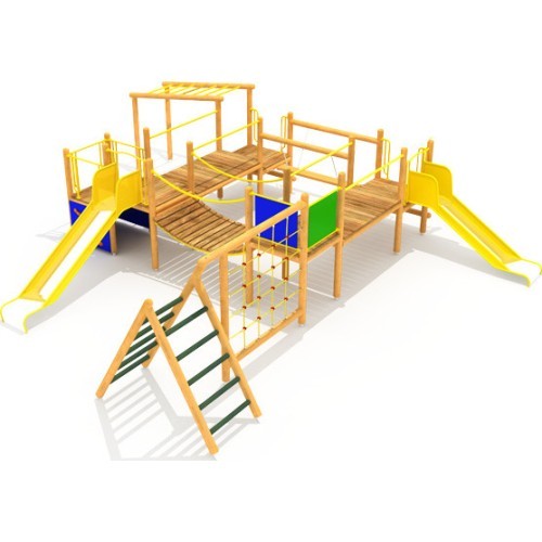 Wooden Kids Playground Model 0503F