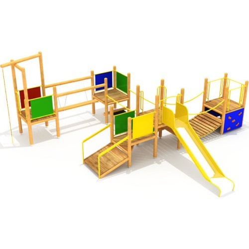 Wooden Kids Playground Model 0504B