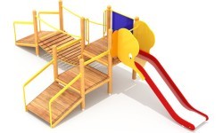 Wooden Kids Playground Model SK-0205