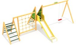 Wooden Kids Playground Model 0607