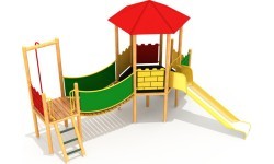 Wooden Kids Playground Model SB-0200
