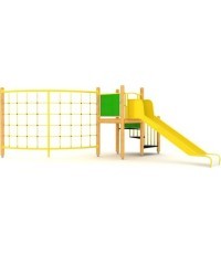 Medinė vaikų žaidimų aikštelė modelis 7-B