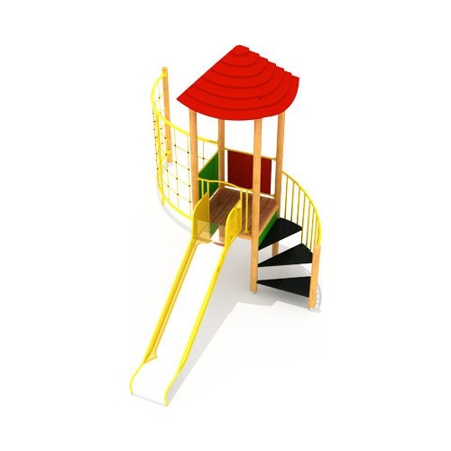 Wooden Kids Playground Model 7-A