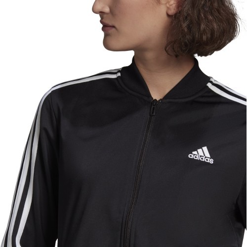 Adidas Sportinis Kostiumas Moterims W 3s Tr Ts Black GM5534