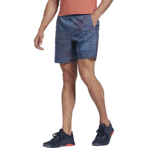 Reebok TS Speed 2.0 AOP Men's Shorts Blue H46610