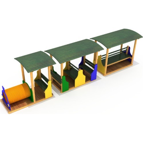 Wooden Kids Playground Model GT-4009