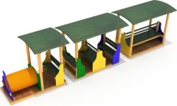 Wooden Kids Playground Model GT-4009