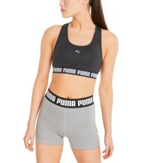 Puma Mid Impact Strong women's sports bra, black 521599 01