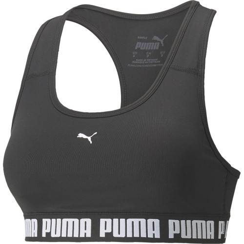 Puma Sportinė Liemenėlė Moterims Mid Impact Strong Black 521599 01