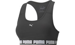 Puma Mid Impact Strong women's sports bra, black 521599 01