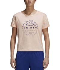 Adidas Blouse Emblem Tee Haze Coral DJ1604