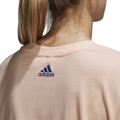 Adidas Palaidinė Emblem Tee Haze Coral DJ1604