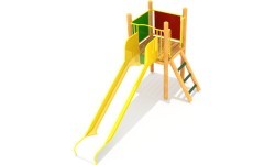 Деревянная детская игровая площадка, модель 8-B
