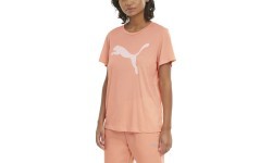 Puma Palaidinė Moterims Evostripe Tee Peach 585941 26