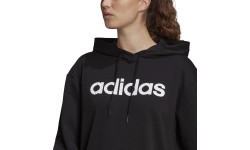 Женская толстовка Adidas W Lin Ov Hoodie Black GL0765