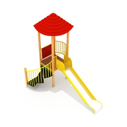 Wooden Kids Playground Model 9-A