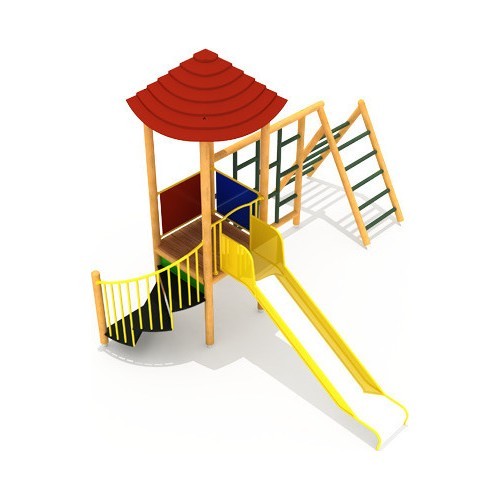 Wooden Kids Playground Model 10-A