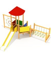 Wooden Kids Playground Model 5-A