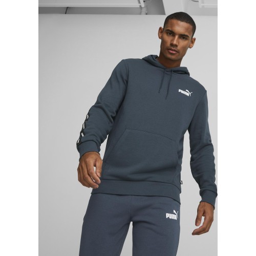 Puma Men's Sweatshirt Ess+ Tape Hoodie Navy 847385 16