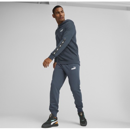 Puma Men's Sweatshirt Ess+ Tape Hoodie Navy 847385 16