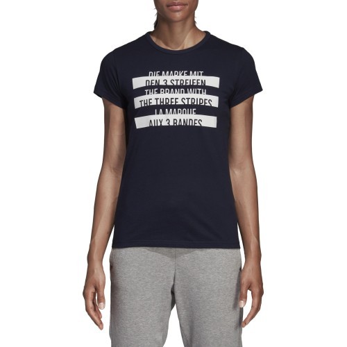 Adidas Palaidinė W Sid T-Shirt Blue DP2385