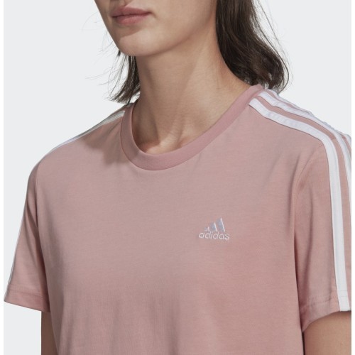 Женская блузка Adidas W 3s Crop Tee Pink HF7245