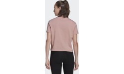 Adidas Palaidinė Moterims W 3s Crop Tee Pink HF7245