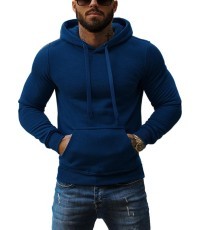 J.Style Men's Fleece Sweatshirt Navy 68B2009-66