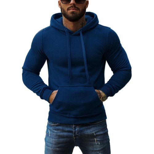 Мужской флисовый джемпер J.Style, тёмно-синий 68B2009-66