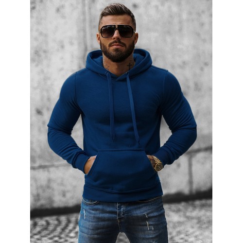 J.Style Men's Fleece Sweatshirt Navy 68B2009-66