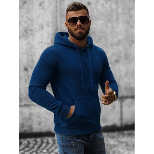 J.Style Men's Fleece Sweatshirt Navy 68B2009-66