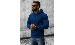 J.Style Men's Fleece Sweatshirt Navy 68B2009-66