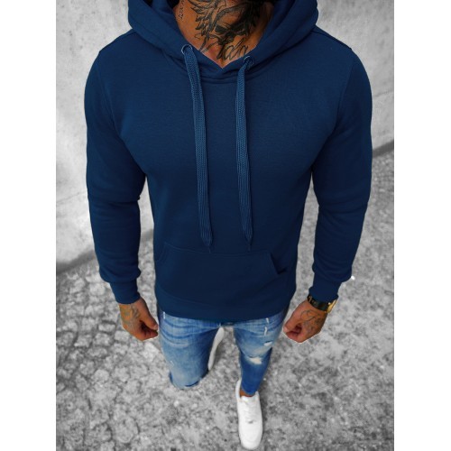 J.Style Men's Fleece Sweatshirt Navy 68B2009-66