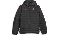 Мужская куртка Puma Ferrari Race MT7 Ecolite чёрная 620934 01