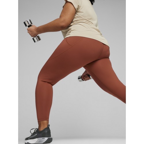 Женские легинсы Puma Favorite Forever High Waist, коричневые 520267 81