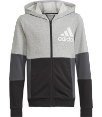 Толстовка подростковая Adidas U CB Hoodie серая HN8564