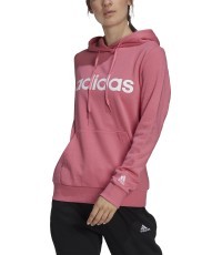 Adidas Džemperis Moterims W Lin Ft Hood Pink H07801