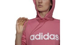 Adidas Džemperis Moterims W Lin Ft Hood Pink H07801