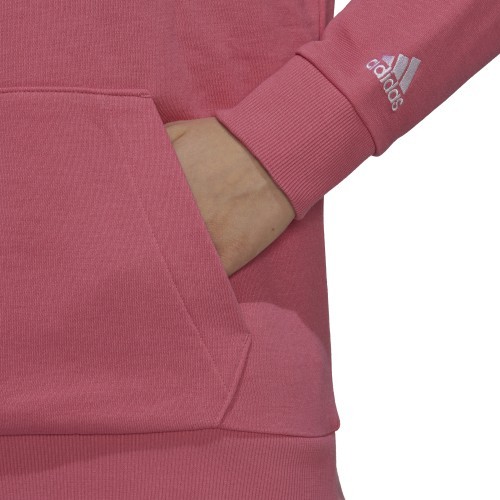 Adidas W Lin FT Hood Women's Sweatshirt Pink H07801