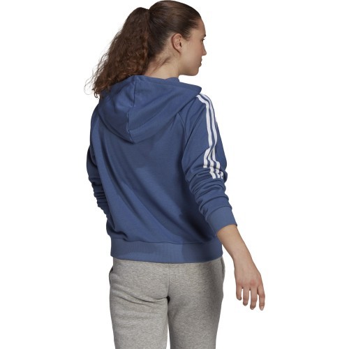 Женская толстовка с капюшоном Adidas W 3S синяя GL1461