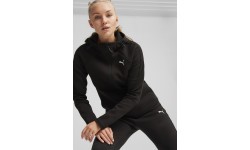 Женская толстовка Puma Evostripe FZ с капюшоном черная 677878 01