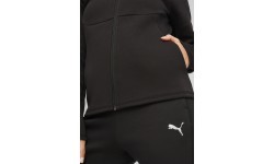Женская толстовка Puma Evostripe FZ с капюшоном черная 677878 01