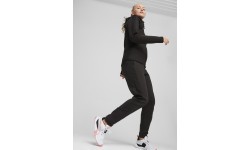 Женская толстовка Puma Evostripe FZ с капюшоном черная 677878 01