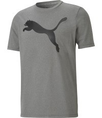 Puma Active Big Logo Tee Men's T-Shirt Grey 586724 09