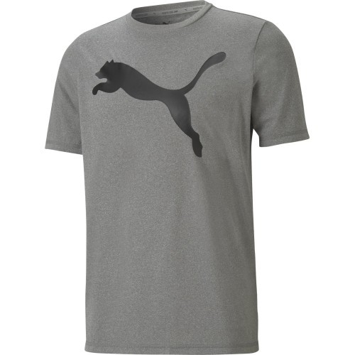 Мужская футболка Puma Active Big Logo Tee серая 586724 09